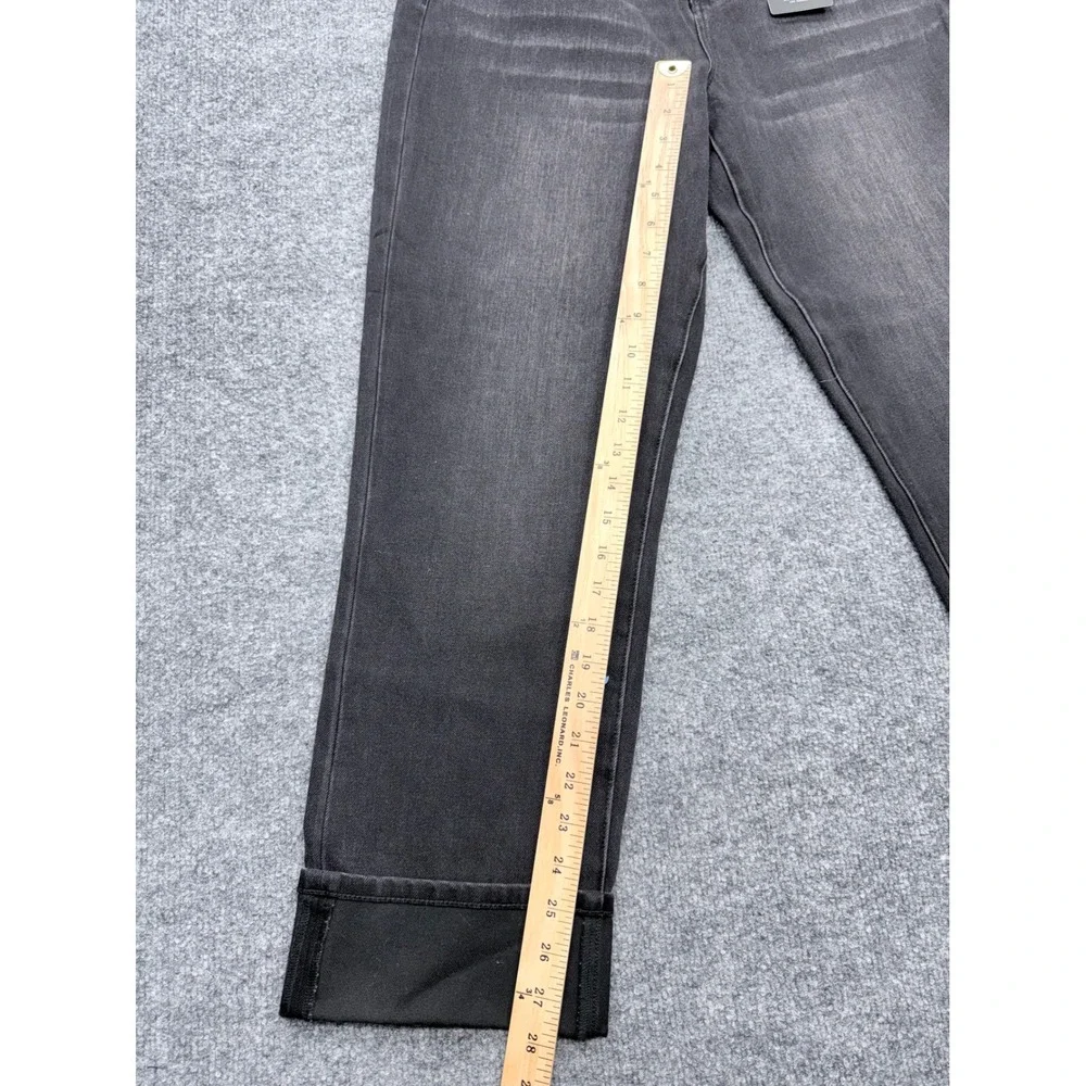 Liverpool Los Angeles The Girlfriend Jeans Washed Black Freecross Denim Size 30 - Picture 3 of 6